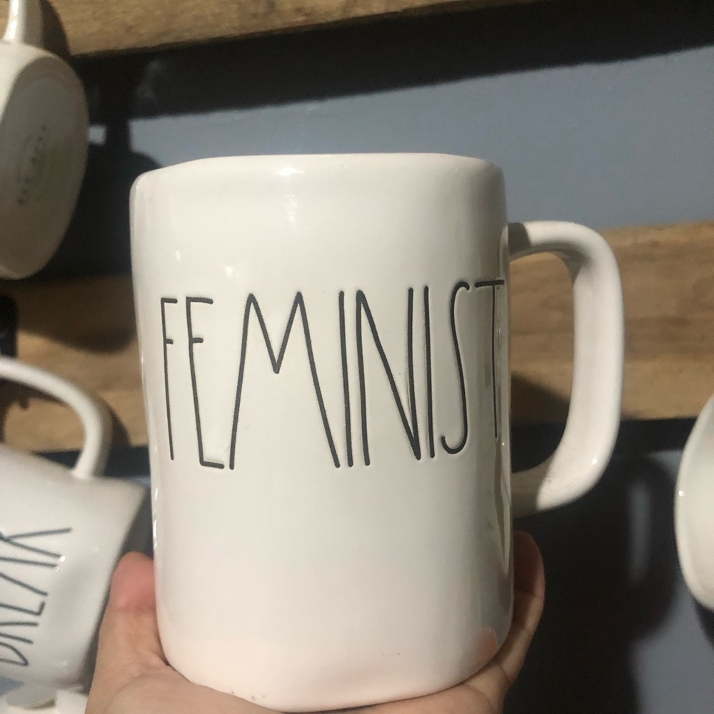 Rae Dunn mug feminist